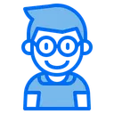 Free Kid Avatar Glassesboy Icon
