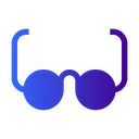 Free Glasses Optical View Icon