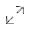 Free Folie Pfeil Richtung Symbol