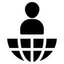Free International Business Global Businessman Worldwide Business Icon