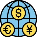 Free Global currency  Icon