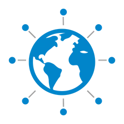 Free Global Data Sharing  Icon