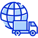 Free Global Delivery Cargo International Icon