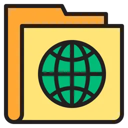 Free Global Folder  Icon