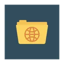 Free Global folder  Icon