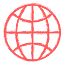 Free Global Solution Seo Icon