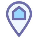 Free Home Location Map Icon