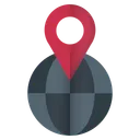Free Global location  Icon