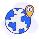 Free Global Location Location Map Icon