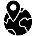 Free Global Location Global Access Network Location Icon