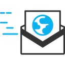 Free Courrier mondial  Icône