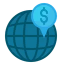 Free Economy Location Worldwide Icon