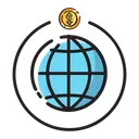 Free Global Money Money Dollar Icon