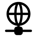 Free Globaler Server Server Globale Datenbank Symbol