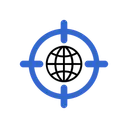 Free Global Target Target Global Icône