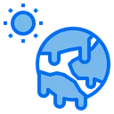 Free Global Planet Warming Icon