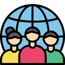Free Globale Gemeinschaft Gemeinschaft Global Symbol