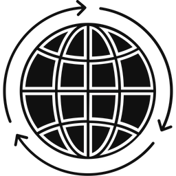 Free Globaler Prozess  Symbol