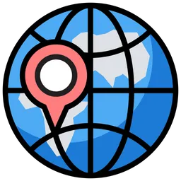 Free Globaler Standort  Symbol