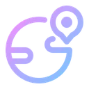 Free Globaler Standort  Symbol