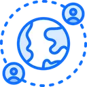 Free Globales Netzwerk Icon