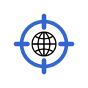 Free Globales Ziel  Symbol