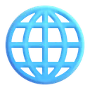 Free With Meridians Color Icon