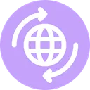 Free Globe International Freight  Icon