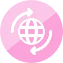 Free Globe International Freight  Icon