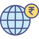 Free Globe money  Icon