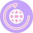 Free Globe Rotating Globe World Icon