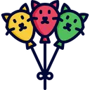 Free Globos de gato  Icono