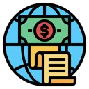 Free Globus Geld  Symbol