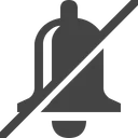 Free Glocke Schragstrich Symbol