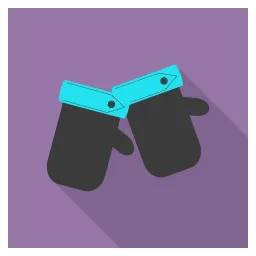 Free Gloves  Icon