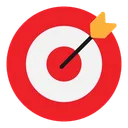 Free Target Aim Success Icon