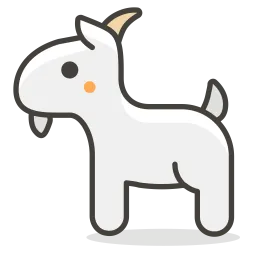 Free Goat Emoji Icon