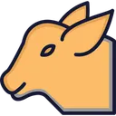 Free Goat Animal Mammal Icon