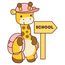 Free Going To School  Icon