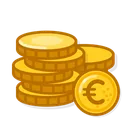 Free Gold Coins Eur  Icon
