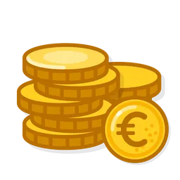 Free Gold Coins Eur  Icon