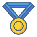 Free Gold Medal  Icon