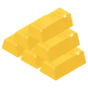 Free Asset Gold Stack Coin Stack Icon