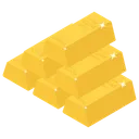 Free Vermogenswert Goldstapel Munzstapel Symbol