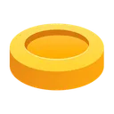Free Goldmünze  Symbol