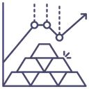 Free Gold Diagramm Infografik Symbol