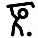 Free Golf Golfplatz Golfspieler Symbol