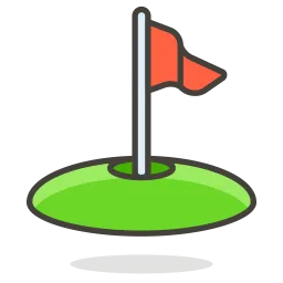 Free Golf Emoji Icon