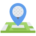 Free Golf Ball Location  Icon