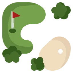 Free Golf Field  Icon